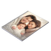 自分の写真の贈りモダン物をカスタム作成 ノートブック (左側)