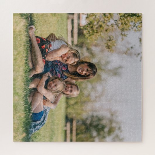 自分の写真の追加カスタム ジグソーパズル (横)