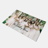 自分の写真の追加カスタム ドアマット (アングル)