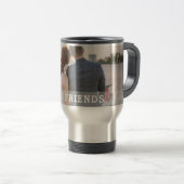 自分の写真の追加パーソナライズされたタンブラー トラベルマグ (正面右)