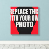 自分の写真の追加/アップロード キャンバスプリント (インサイチュ (ウッドフロア))