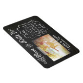 自分の写真のChalkboardを追加する日付マグネットを保存 マグネット (右側)