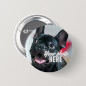 自分の写真またはグラフィックピンボタンを作成する 缶バッジ (正面&裏面)