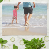 自分の写真や文字の追加 キッチンタオル (折り畳み)