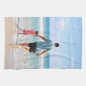 自分の写真や文字の追加 キッチンタオル (横)