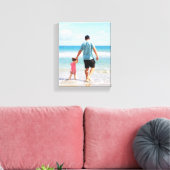 自分の写真や文字の追加 キャンバスプリント (インサイチュ (リビング))