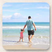 自分の写真や文字の追加 コースター (正面)