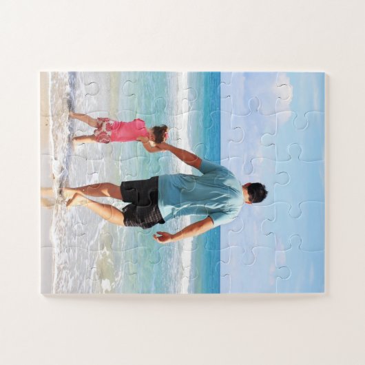 自分の写真や文字の追加 ジグソーパズル (横)