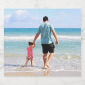 自分の写真や文字の追加 スパークリングワインラベル (シングルラベル)