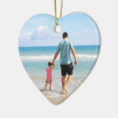 自分の写真や文字の追加 セラミックオーナメント (左)