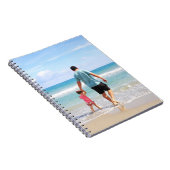 自分の写真や文字の追加 ノートブック (右側)