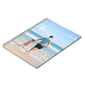 自分の写真や文字の追加 ノートブック (左側)