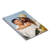 自分の写真や文字の追加 ノートブック (右側)