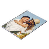 自分の写真や文字の追加 ノートブック (左側)