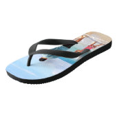 自分の写真や文字の追加 ビーチサンダル (アングル)