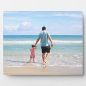 自分の写真や文字の追加 フォトプラーク (正面)