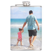 自分の写真や文字の追加 フラスク (正面)