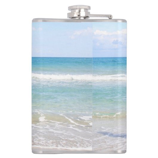 自分の写真や文字の追加 フラスク (裏面)