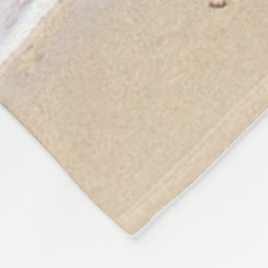 自分の写真や文字の追加 フリースブランケット (角)