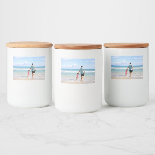 自分の写真や文字の追加 フードラベル (ボトル)