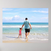 自分の写真や文字の追加 ポスター (正面)