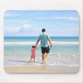 自分の写真や文字の追加 マウスパッド (正面)