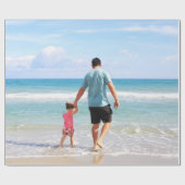 自分の写真や文字の追加 ラッピングペーパー (フラット)