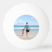 自分の写真や文字の追加 卓球ボール (正面)