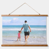 自分の写真や文字の追加 吊り下げ型タペストリー (正面)