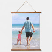 自分の写真や文字の追加 吊り下げ型タペストリー (正面)