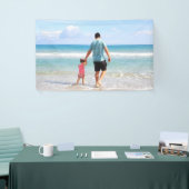 自分の写真や文字の追加 横断幕 (トレードショー)