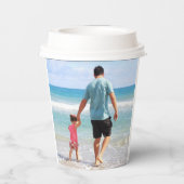 自分の写真や文字の追加 紙コップ (裏面)