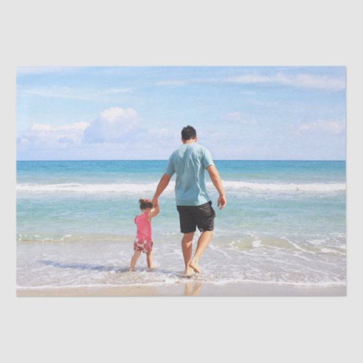 自分の写真や文字の追加 薄葉紙 (正面)