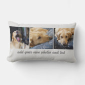 自分の写真や文字カスタムを追加する ランバークッション (正面)