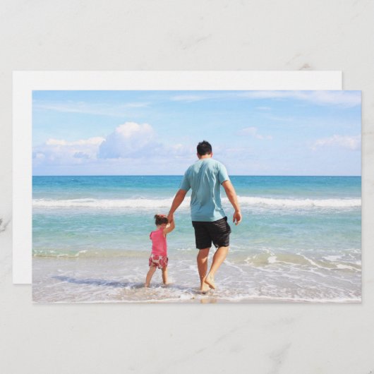 自分の写真や文字カードの追加/ 便箋 (正面/裏面)