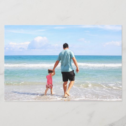 自分の写真や文字カードフライヤーの追加 チラシ (正面)