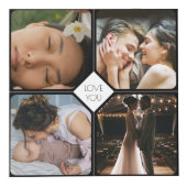 自分の写真をたくさん作る フォトキューブ (正面)