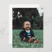 自分の写真をアップカスタムロード エンクロージャーカード (正面/裏面)