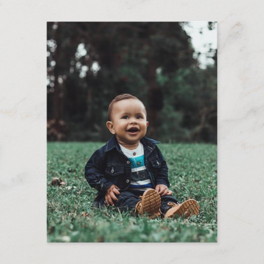 自分の写真をアップカスタムロード エンクロージャーカード (正面)