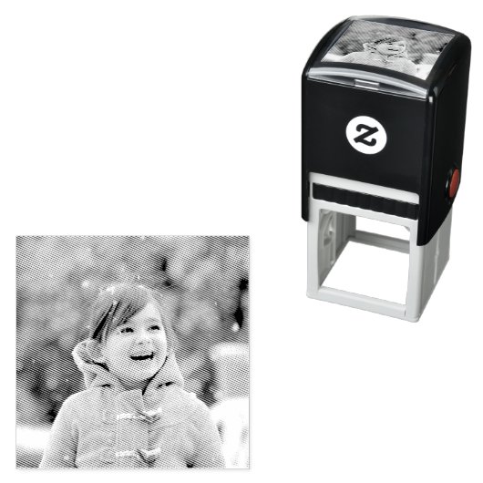 自分の写真をアップロードしてカスタム写真をパーソナライズされた作成 セルフインキングスタンプ (インサイチュ)