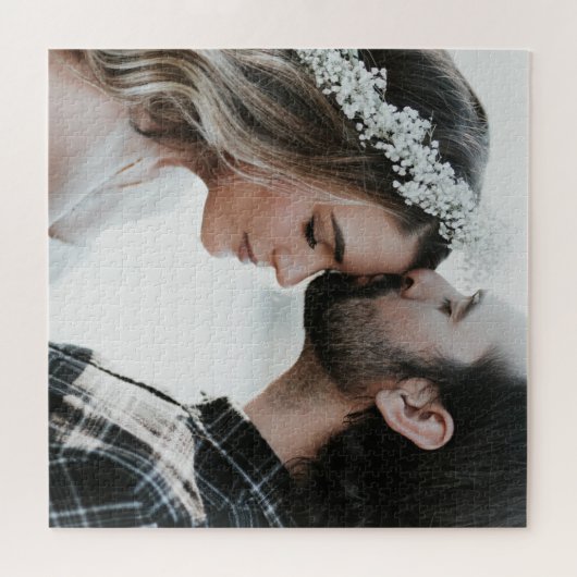 自分の写真をカスタム両面に追加 ジグソーパズル (横)