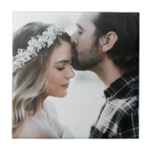 自分の写真をカスタム両面に追加 タイル (正面)