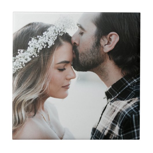 自分の写真をカスタム両面に追加 タイル (正面)