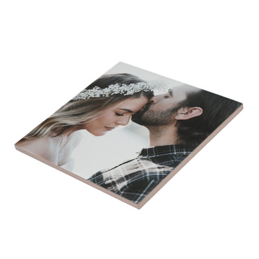 自分の写真をカスタム両面に追加 タイル (側面)