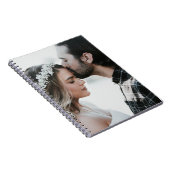 自分の写真をカスタム両面に追加 ノートブック (右側)