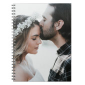 自分の写真をカスタム両面に追加 ノートブック (正面)