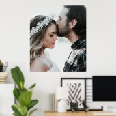 自分の写真をカスタム両面に追加 ポスター (ホームオフィス)