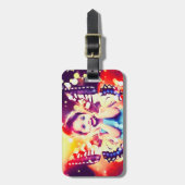 自分の写真をカスタム作成すパーソナライズされたる ラゲッジタグ (正面縦)