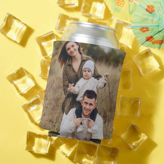 自分の写真をカスタム作成パーソナライズされたする 缶クーラー (インサイチュ 夏)