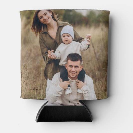 自分の写真をカスタム作成パーソナライズされたする 缶クーラー (正面)